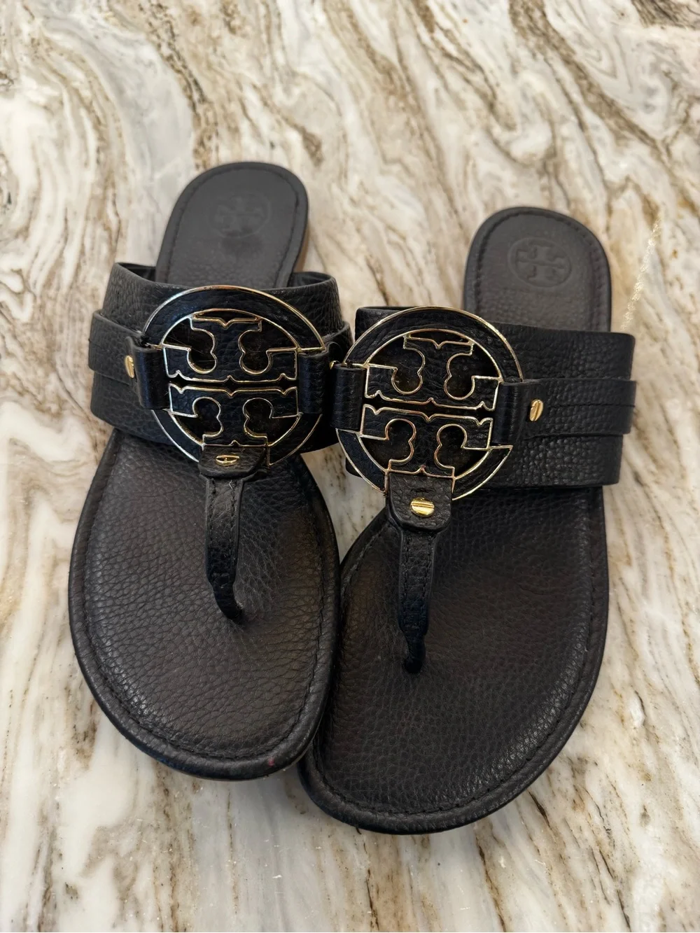 Black Tory Burch Sandals